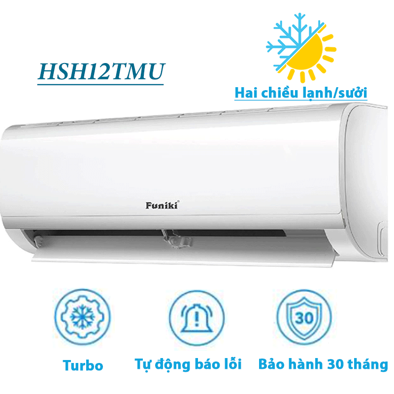 Điều hòa 2 chiều Funiki 12000BTU HSH12TMU