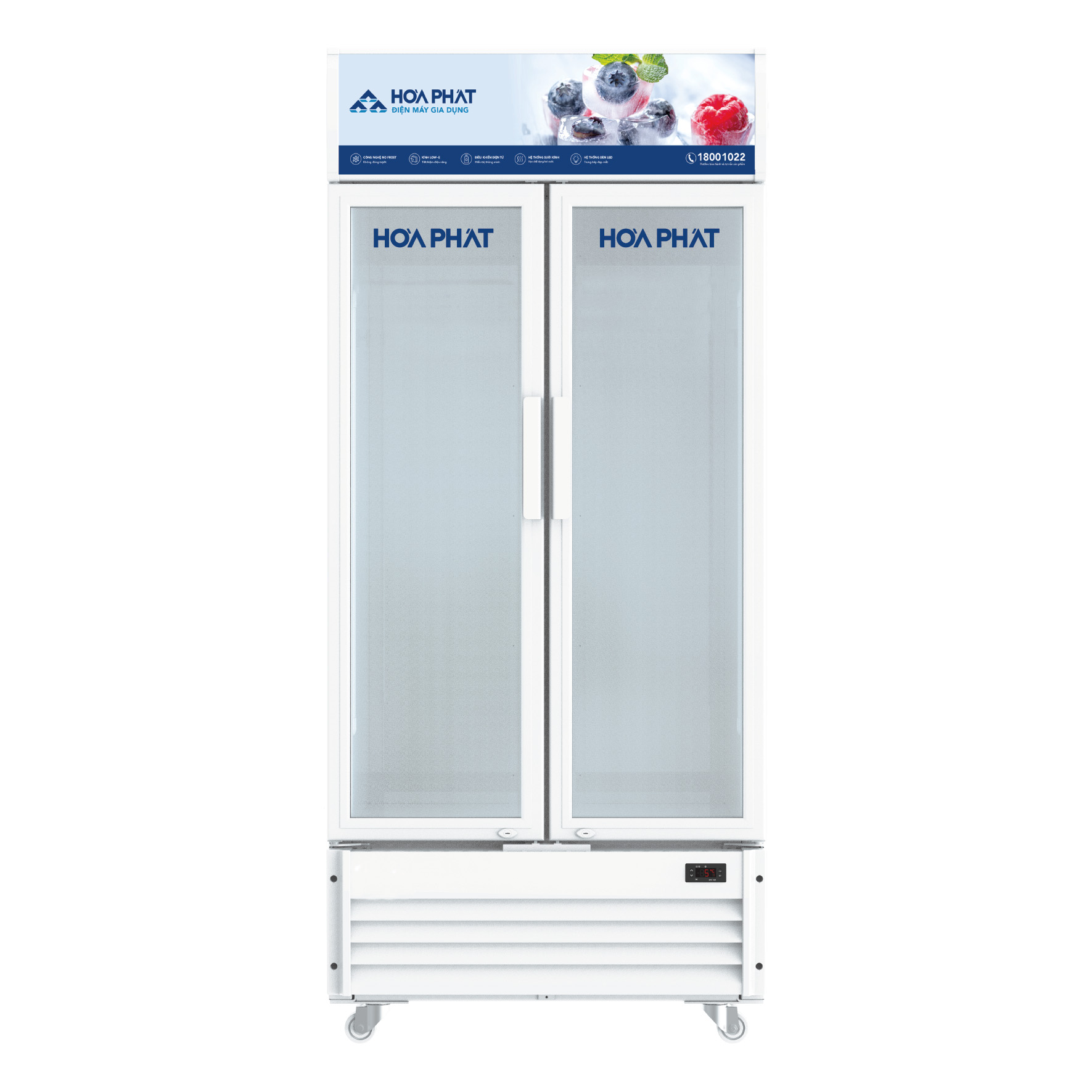 TỦ MÁT 2 CÁNH 526 LÍT HOÀ PHÁT HSR-D6526